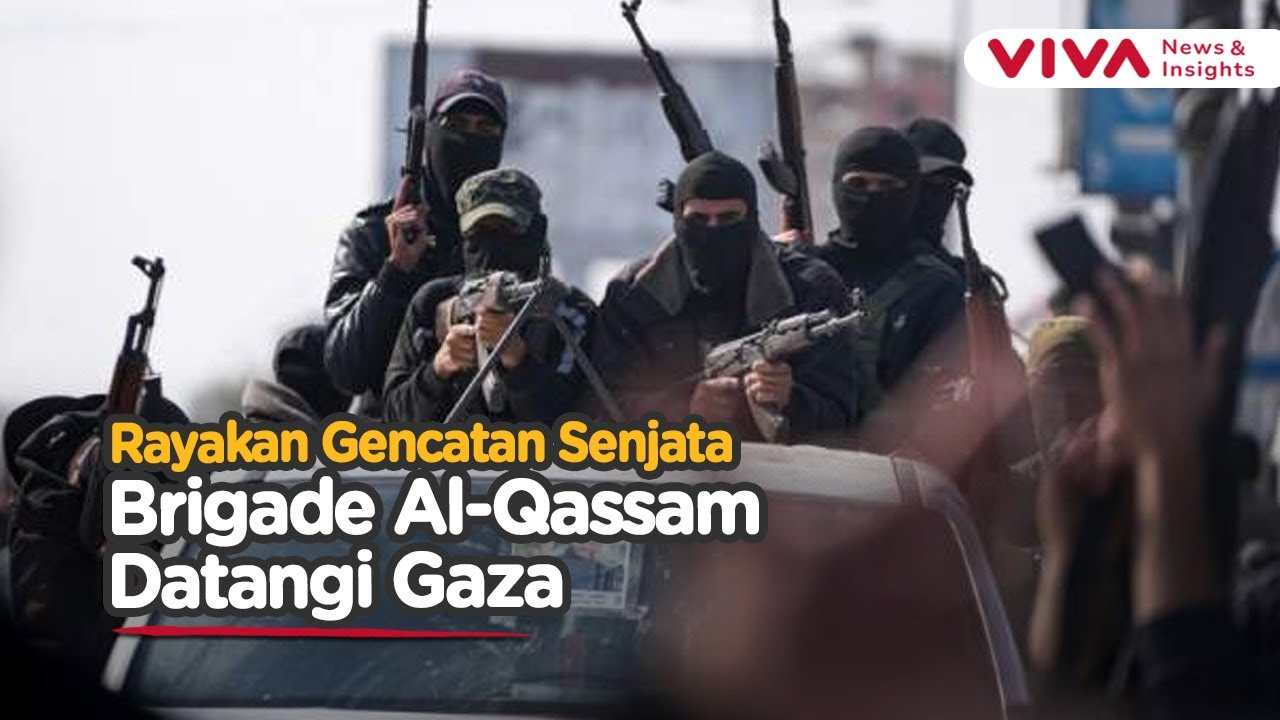 Sulit Dilacak Israel Selama Perang, Brigade Al Qassam Muncul ke Publik Rayakan Gencatan Senjata