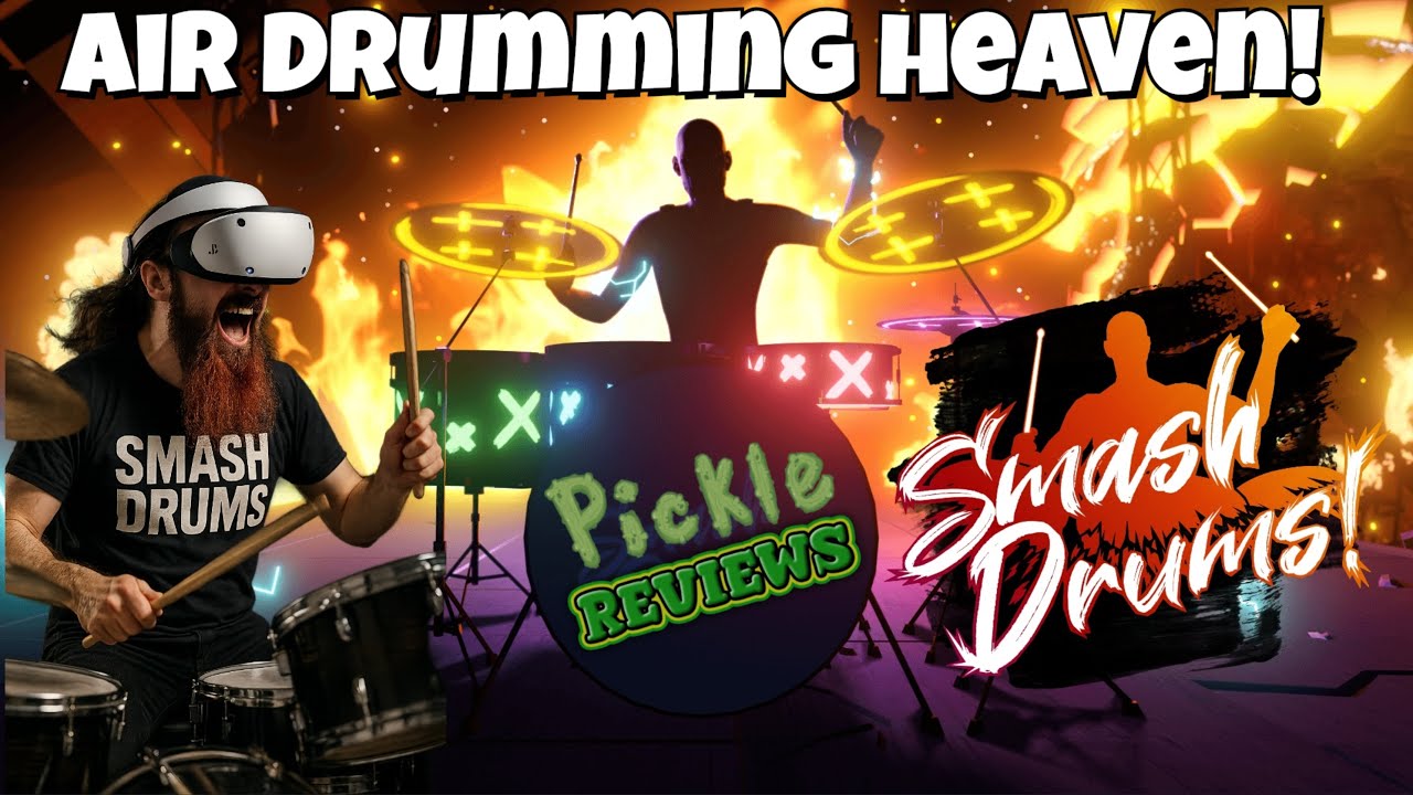 Air Drumming Heaven!! // Smash Drums REVIEW PSVR2