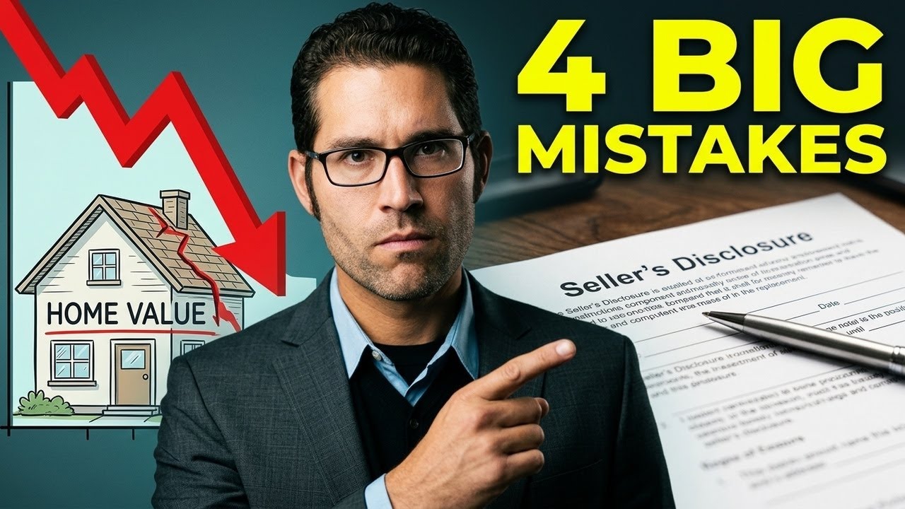 The 4 Home Selling Mistakes You Can't Afford to Make!