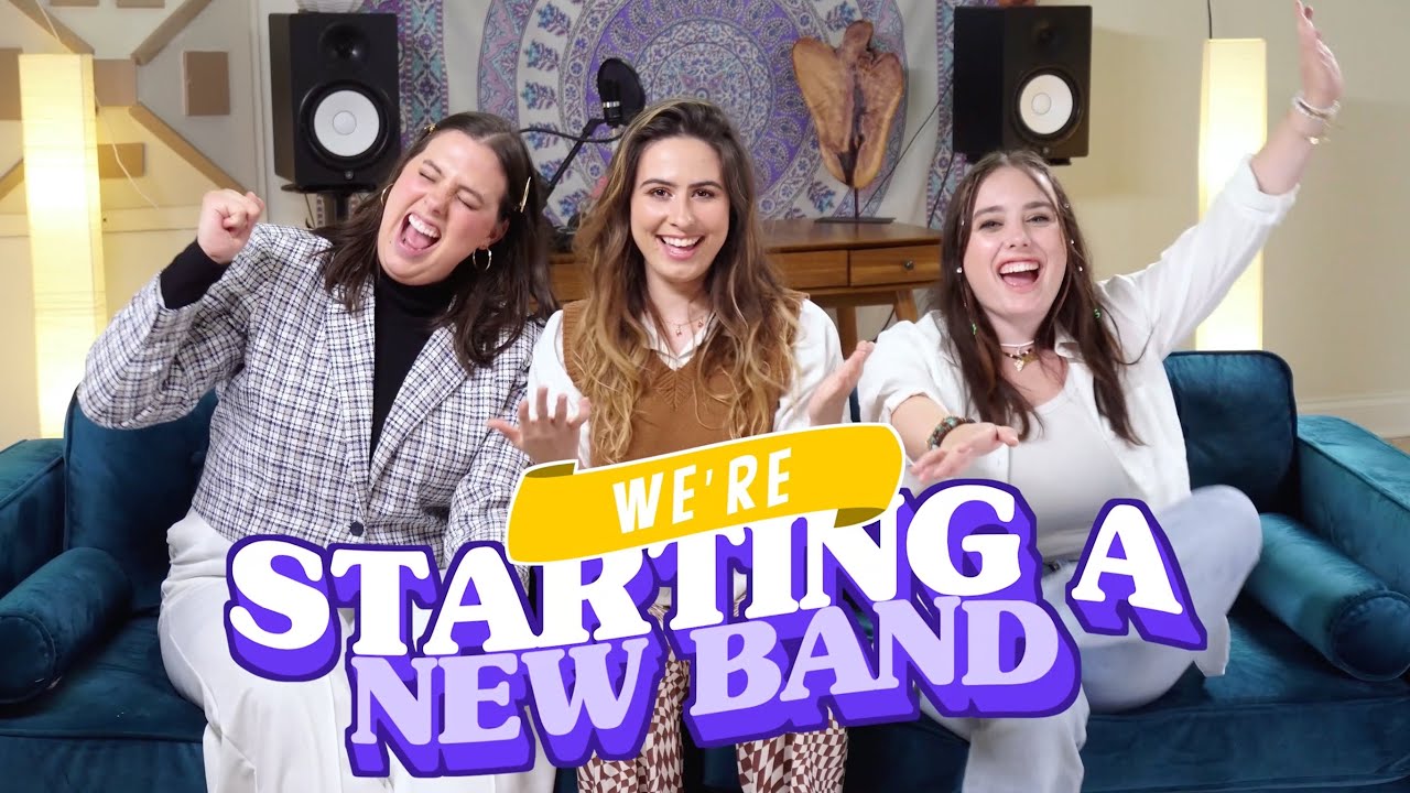 WE’RE STARTING A NEW BAND!