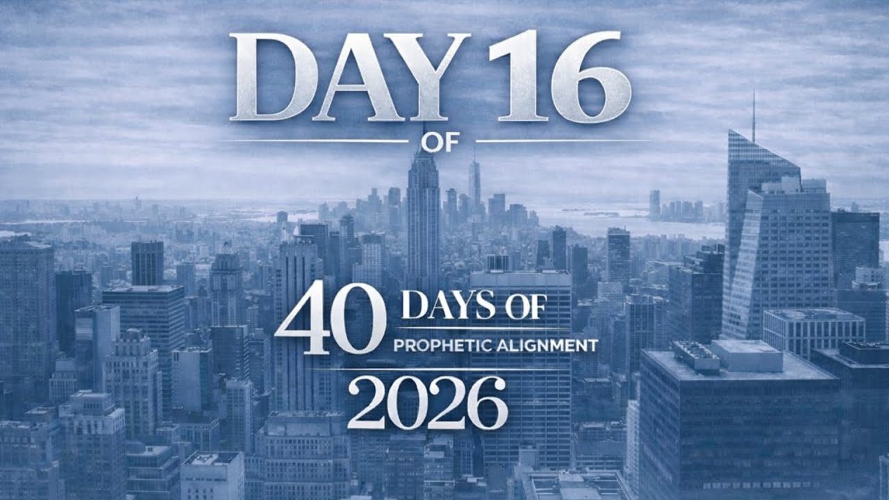 Day 16 of 40 days of prophetic alignment