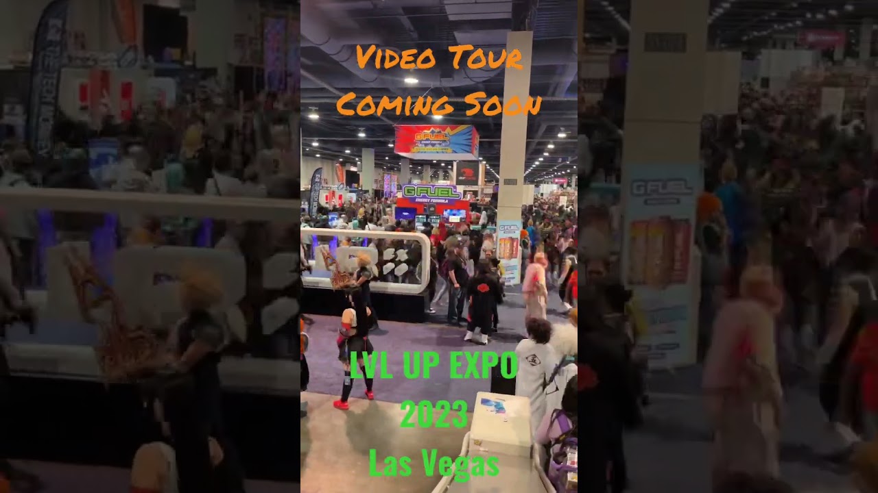 LVL UP Expo 2023 Las Vegas Video Tour Coming Soon! #lvlupexpo #lvlupexpo2023