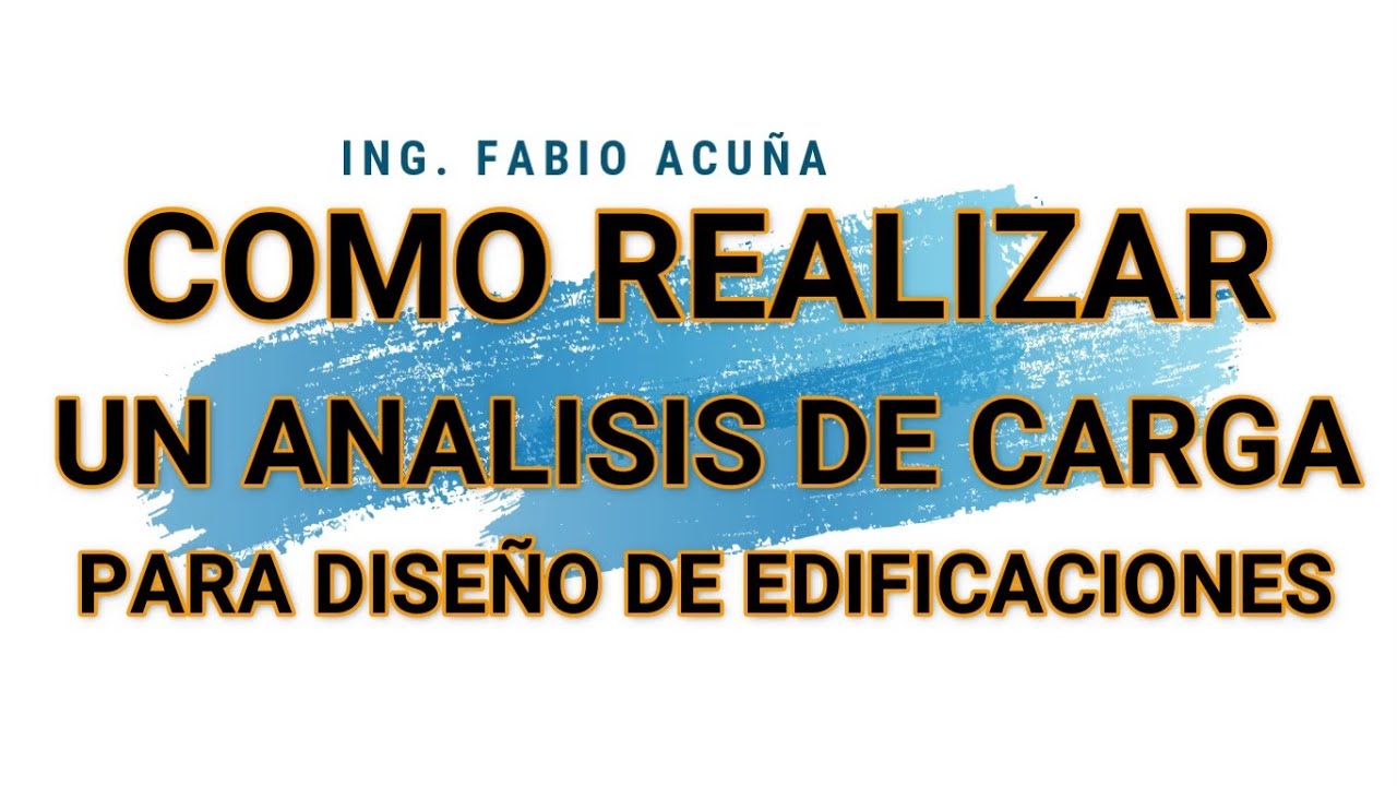 ANALISIS DE CARGA EMPLEANDO TITULO B NSR10