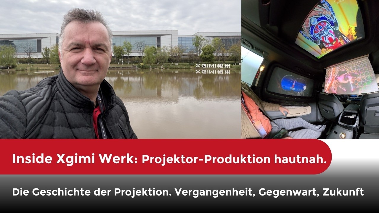 Tag 3 in Chengdu. Projektor-Produktion hautnah: Inside Xgimi Werk. Die Geschichte der Projektion.