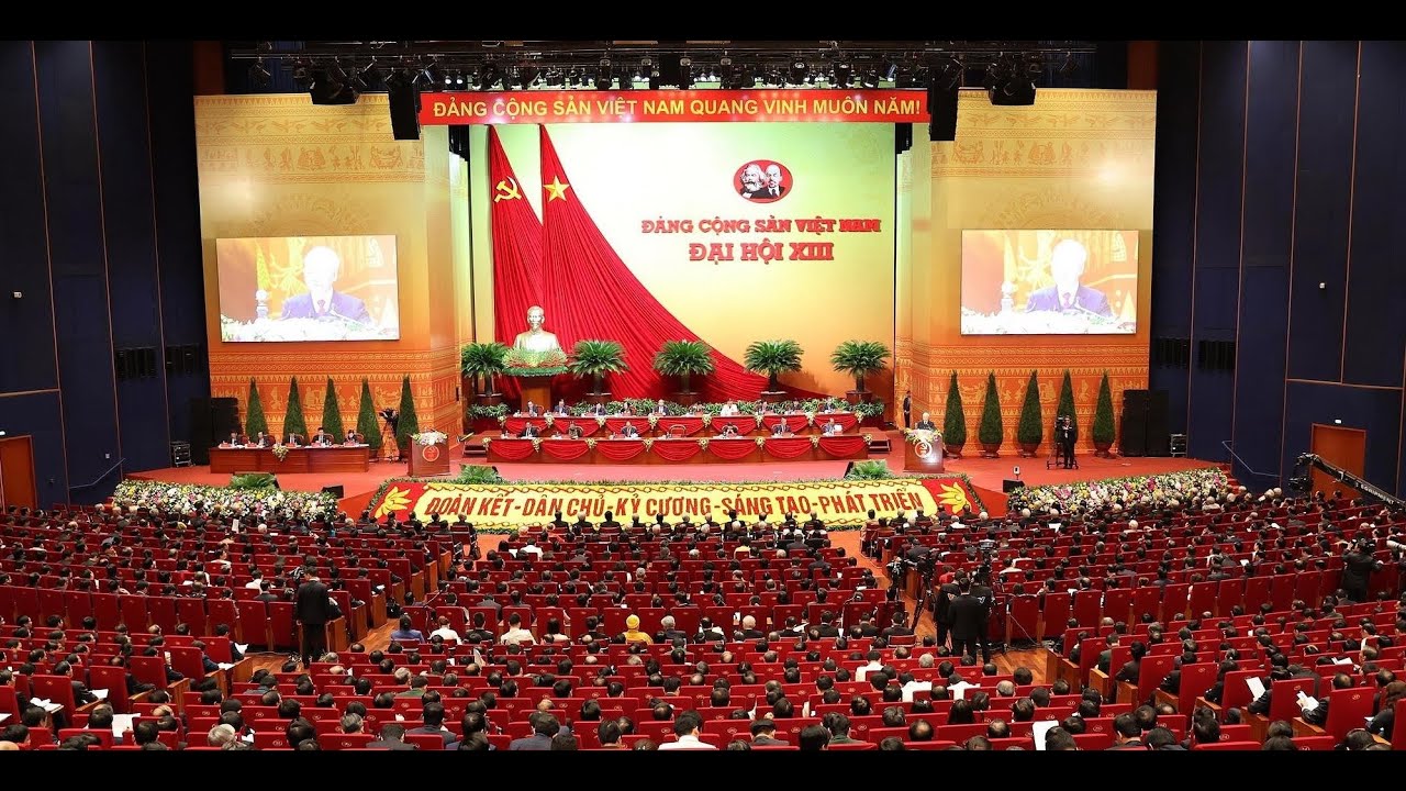 13th national congress of the communist party of Vietnam