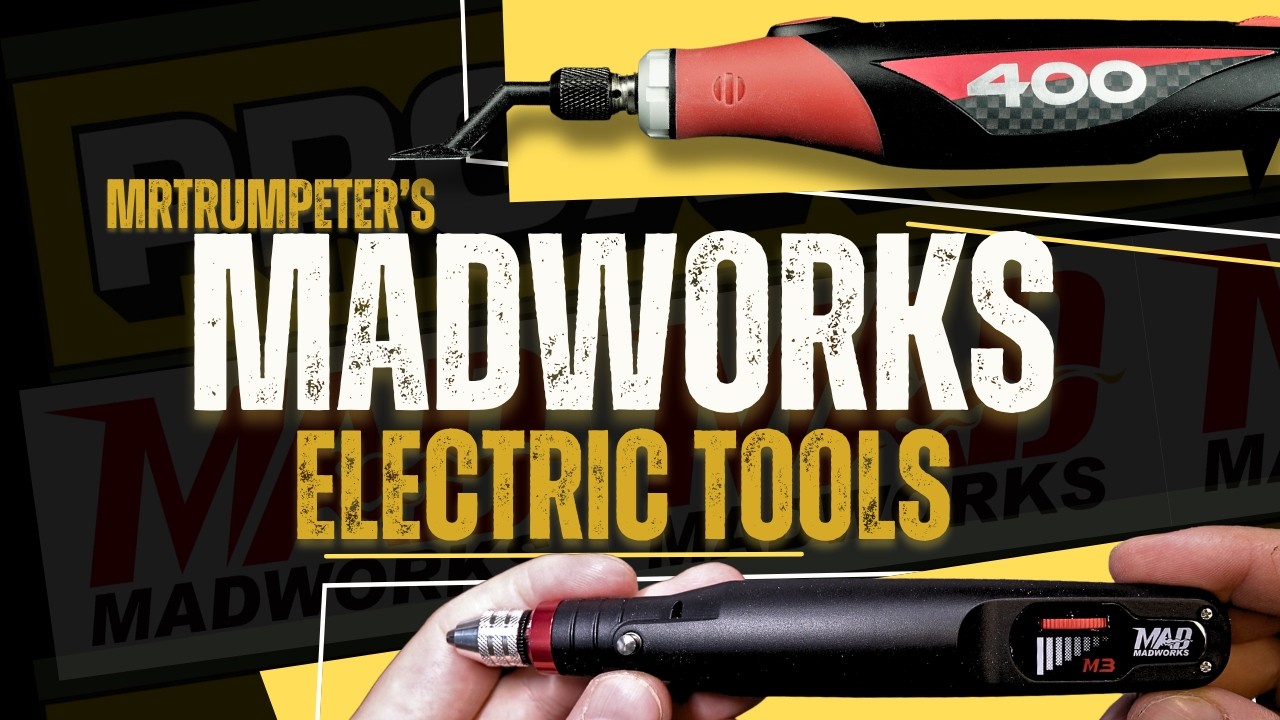 Madworks M3 rotary tool & Davidunion D400 pen sander - UNBOXING