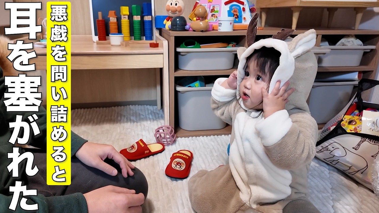 柴犬のおやつに悪いことをしてた2歳児を問い詰めると”まさかの行動”に出ました笑