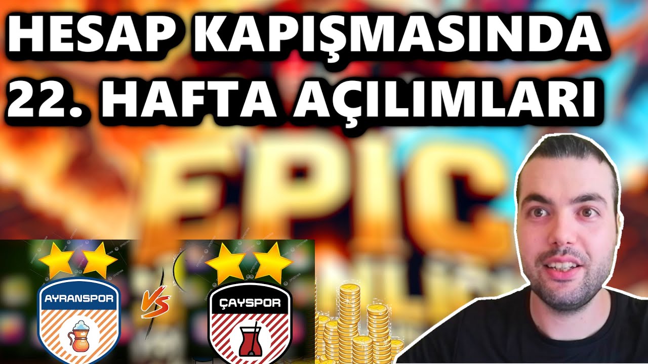 HESAP KAPIŞMASINDA 22. HAFTA (ÇAYSPOR vs AYRANSPOR) eFootball 2025 Mobile