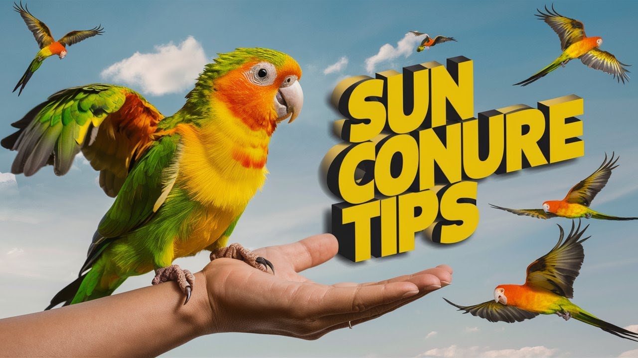 Are Sun Conures Good Pets for Beginners Easy | Tips for New Owners