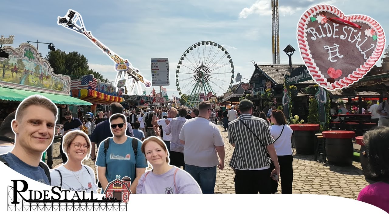 Rheinkirmes Düsseldorf 2025 - endlich wieder größte Kirmes am Rhein | VLog