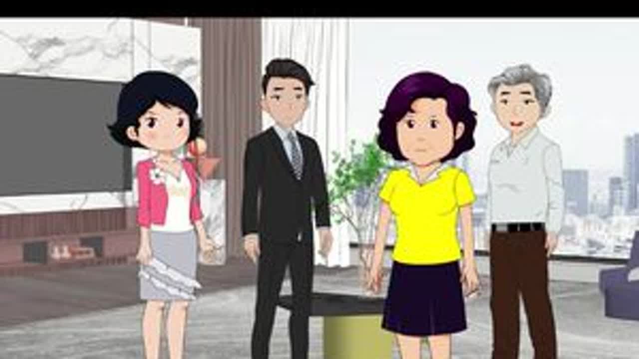 未婚夫一家人 去参观未婚妻家买的新房，第二天未婚妻却提出分手 #婆媳  #婚姻  #家庭婚姻情感  #原创动画 #尖货星期天