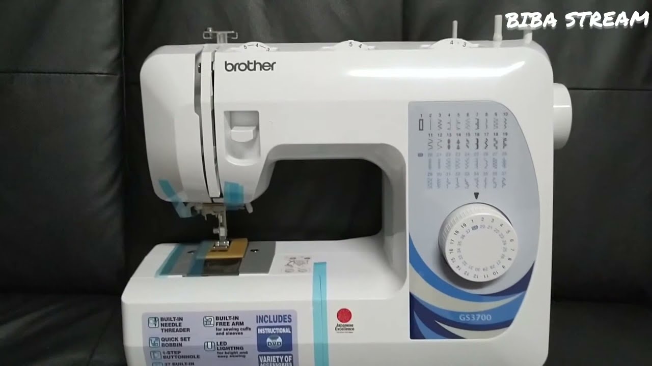 Brother GS3700 GS2700 sewing machine: unboxing...