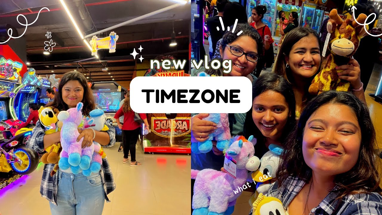 Inorbit vadodara - Timezone | Best game zone | Day Out with Girls |  #play #games #vadodara #mall