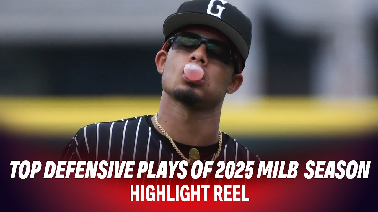Best Defensive Plays of the 2025 MiLB Season ⚾️ | Top Minor League Baseball Highlights