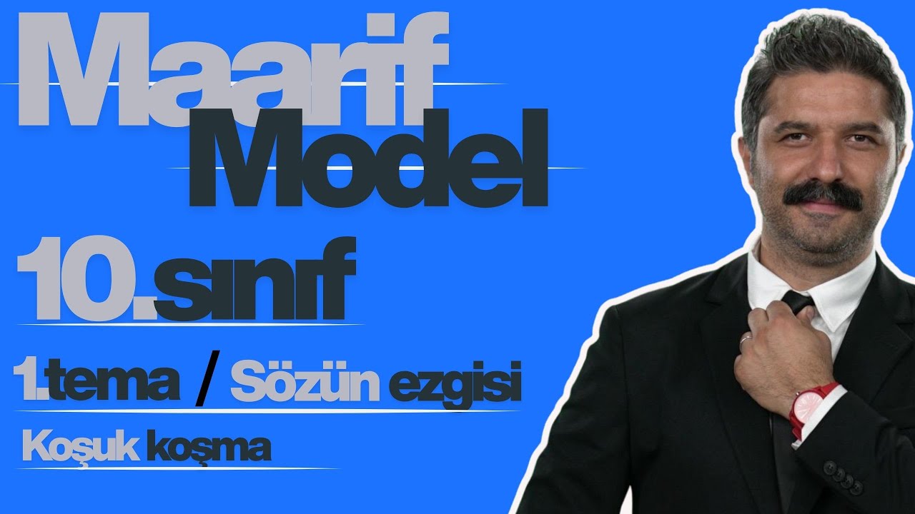 10.SINIF | Maarif Model | Koşuk, Koşma |1.Tema, Sözün Ezgisi