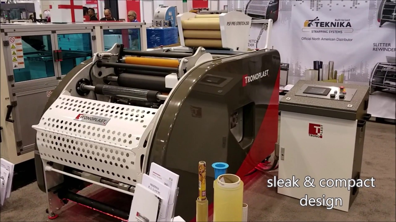 FILM ROLLS PRE-STRETCH REWINDER