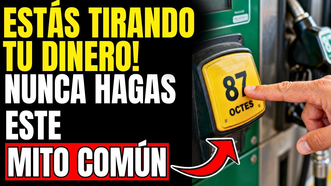 El 99% de los CONDUCTORES Sigue Creyendo Este MITO del Combustible