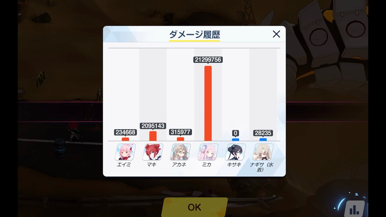 ビナーLunatic エイミ軸残り2400万弱まで削り【コメ欄TLあり】【ブルーアーカイブ】