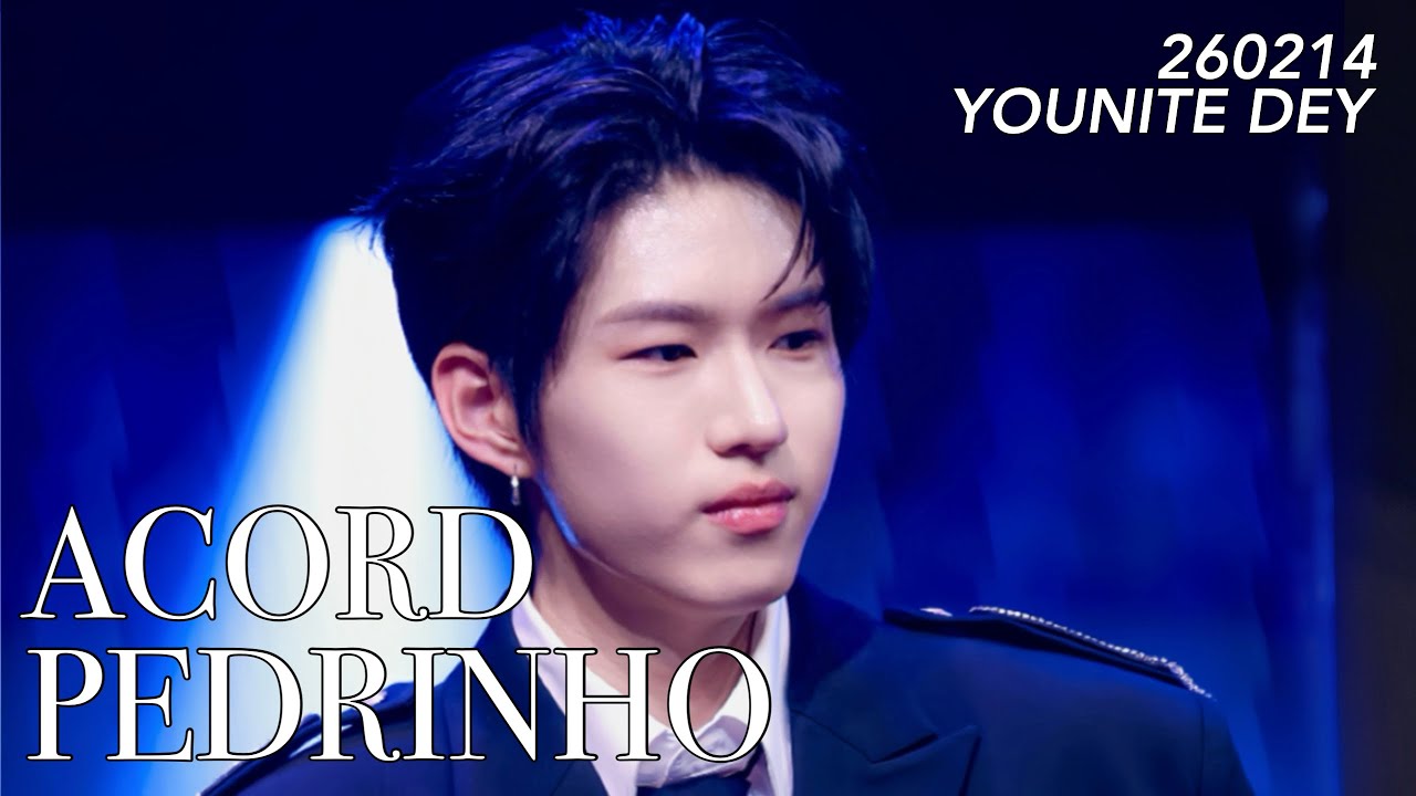 260214 YOUNITE MINI FAN-CON 'LOVE TYPE' | Jovem Dionisio - ACORDA PEDRINHO (Cover) DEY 유나이트 직캠