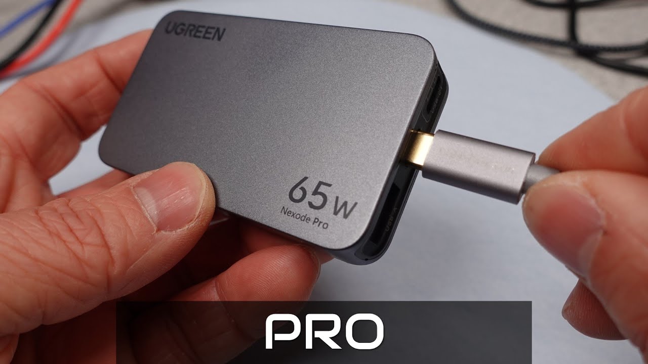 Тонкий адаптер UGREEN NEXODE PRO 65 Вт — протестирован
