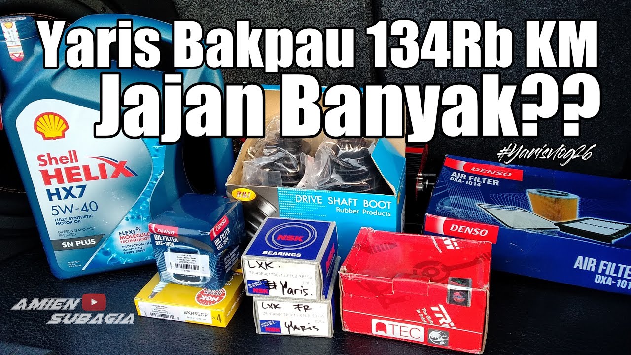 SERVIS YARIS S-LIMITED AT 2009 134.+++ KM - YARIS JAJAN BANYAK - SERVIS PART 1 #YARISVLOG26