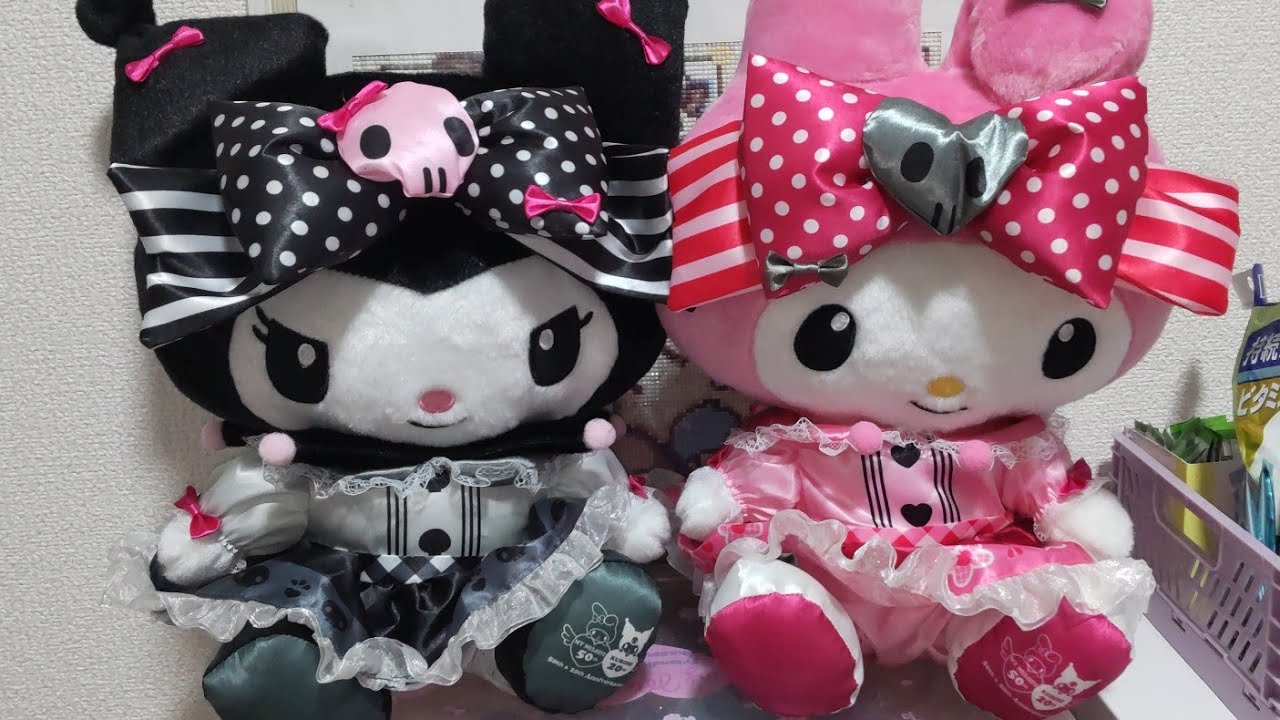 【My Melody&Kuromi 50th&20th Anniversaries】Happyくじで特賞を当ててしまって運命が変わった女。マイメロちゃんとクロミちゃんで飾りたい！！七夕のお願いは。。。