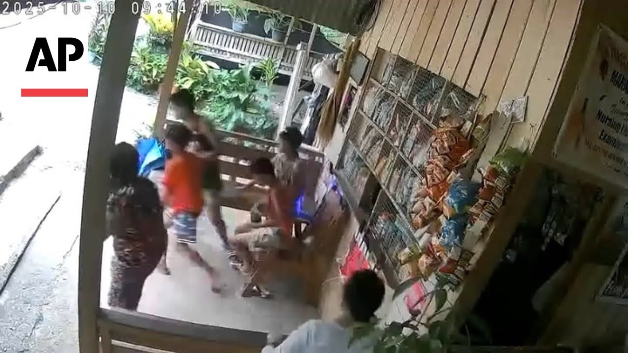 Buildings shake as earthquake strikes off southern Philippines