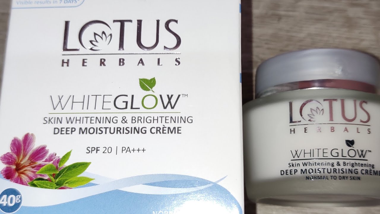 Lotus Herbals Skin Whitening & BrighteNing Cream Review/लोटस हर्बल स्किन व्हाइटनिंग क्रीम रिव्यू