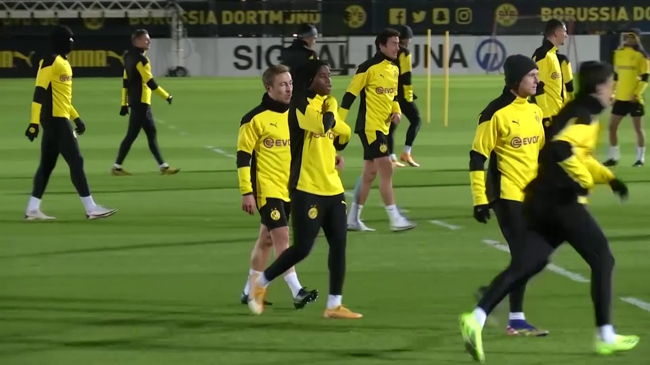 Spotlight On Moukoko As Dortmund Train Ahead Of Club Brugge Test In Group F