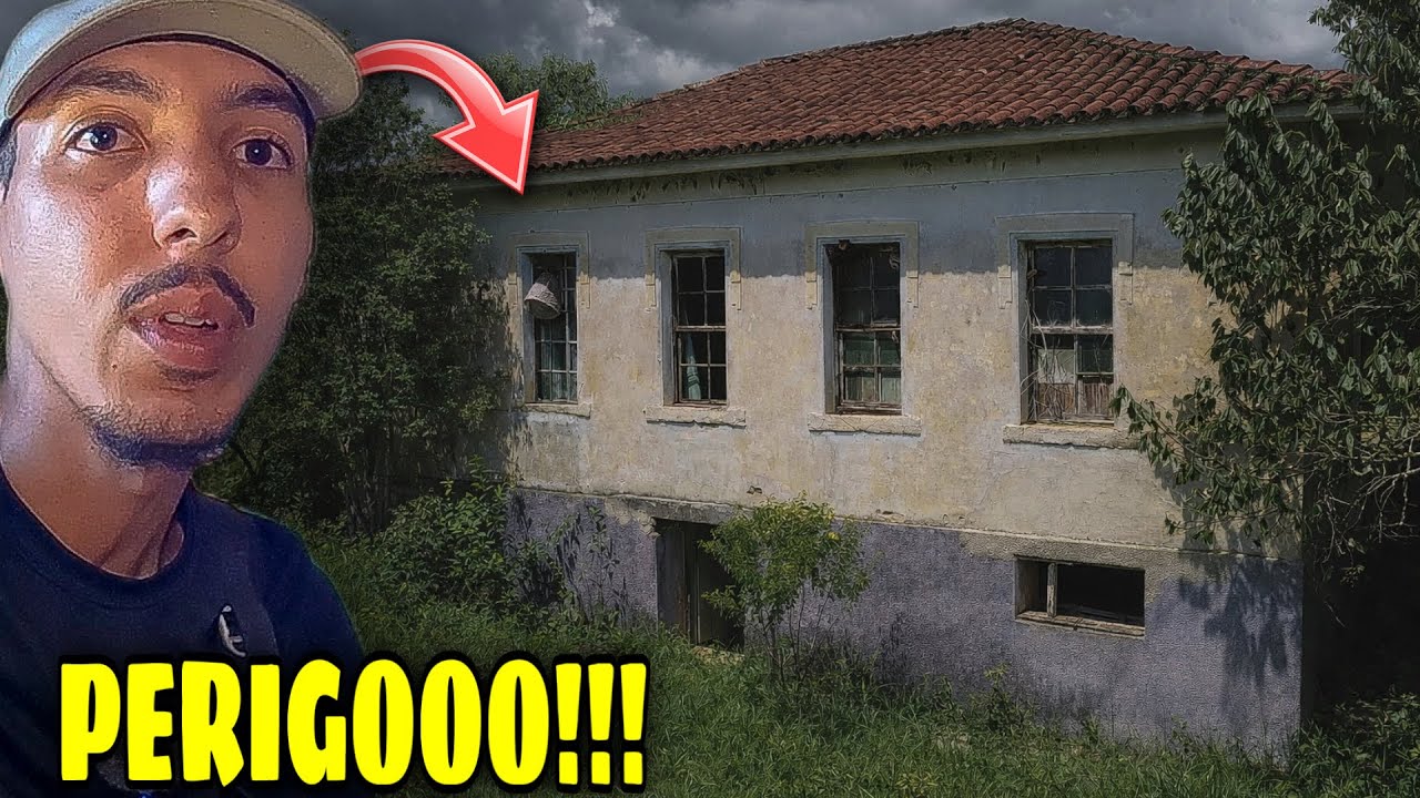 FOMOS ATACADOS AO EXPLORAR ESSA MISTERIOSA CASA ABANDONADA