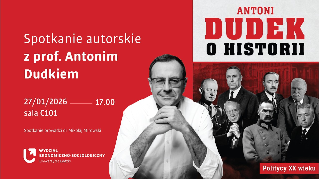 Spotkanie wokół książki „Politycy XX wieku”- #EkSocCzyta – Literatura Faktu na EkSocu.