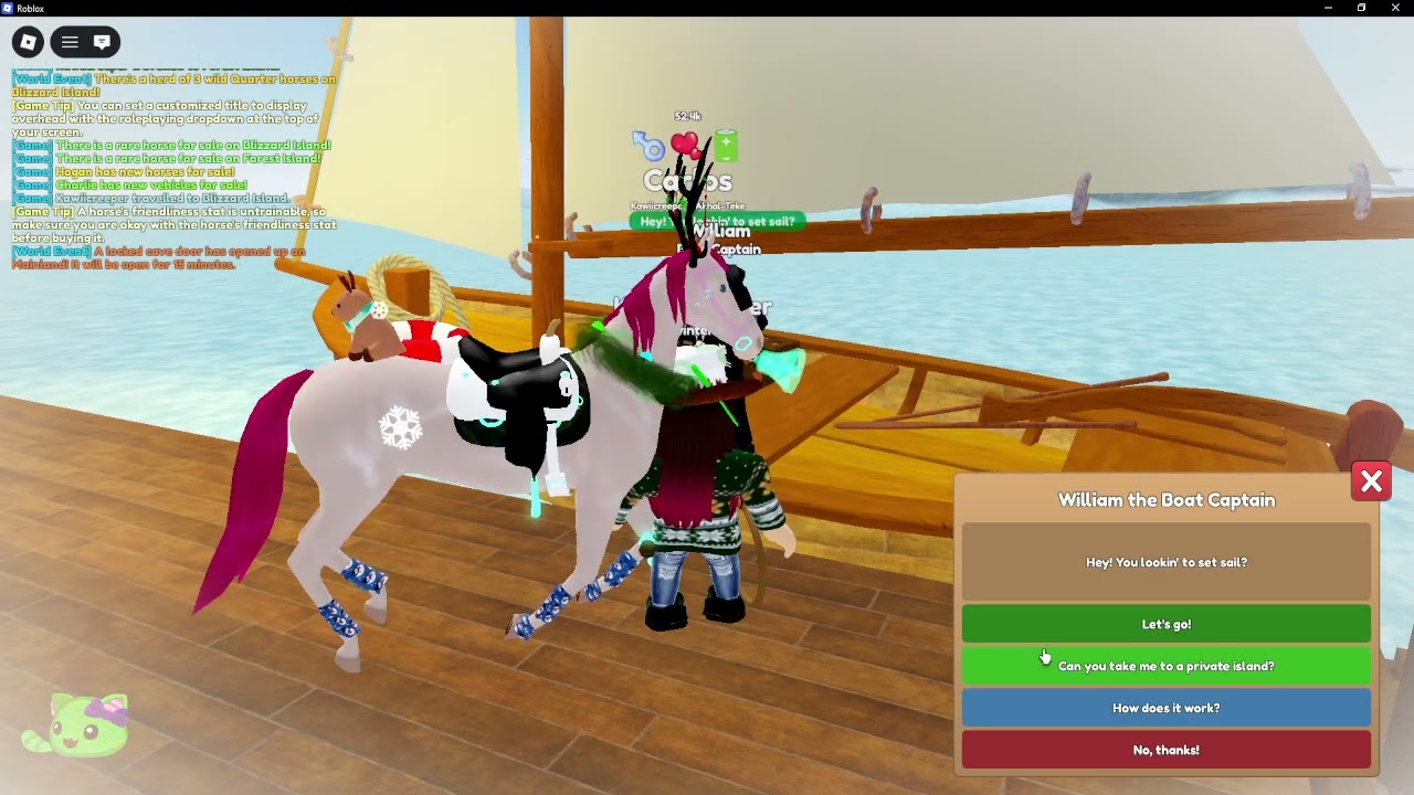 ❄️✨ Wild Horse Islands Roblox KC happy christmas  winter  2025-26 Part 3