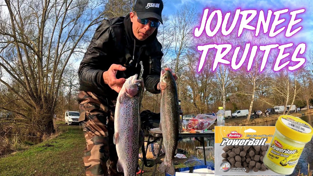 Journée PECHE à la TRUITE en AREA sur les Etangs de Saint André dans l'OISE