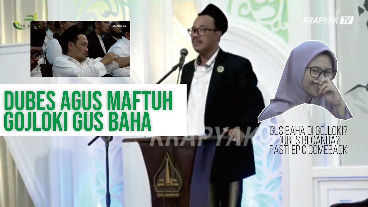 Agus Maftuh Abegebriel Gojloki Gus Baha dan Se-Isi Krapyak | Bangkit TV