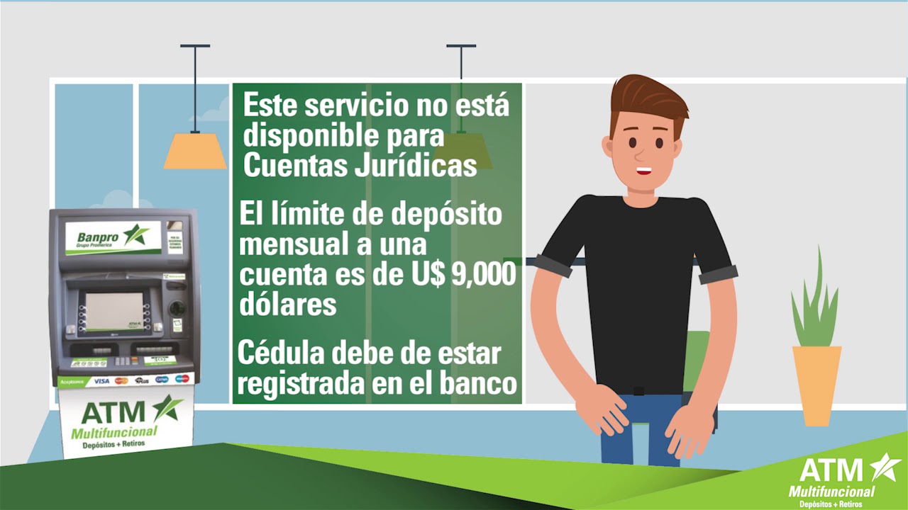 Paso a paso ATM Multifuncional