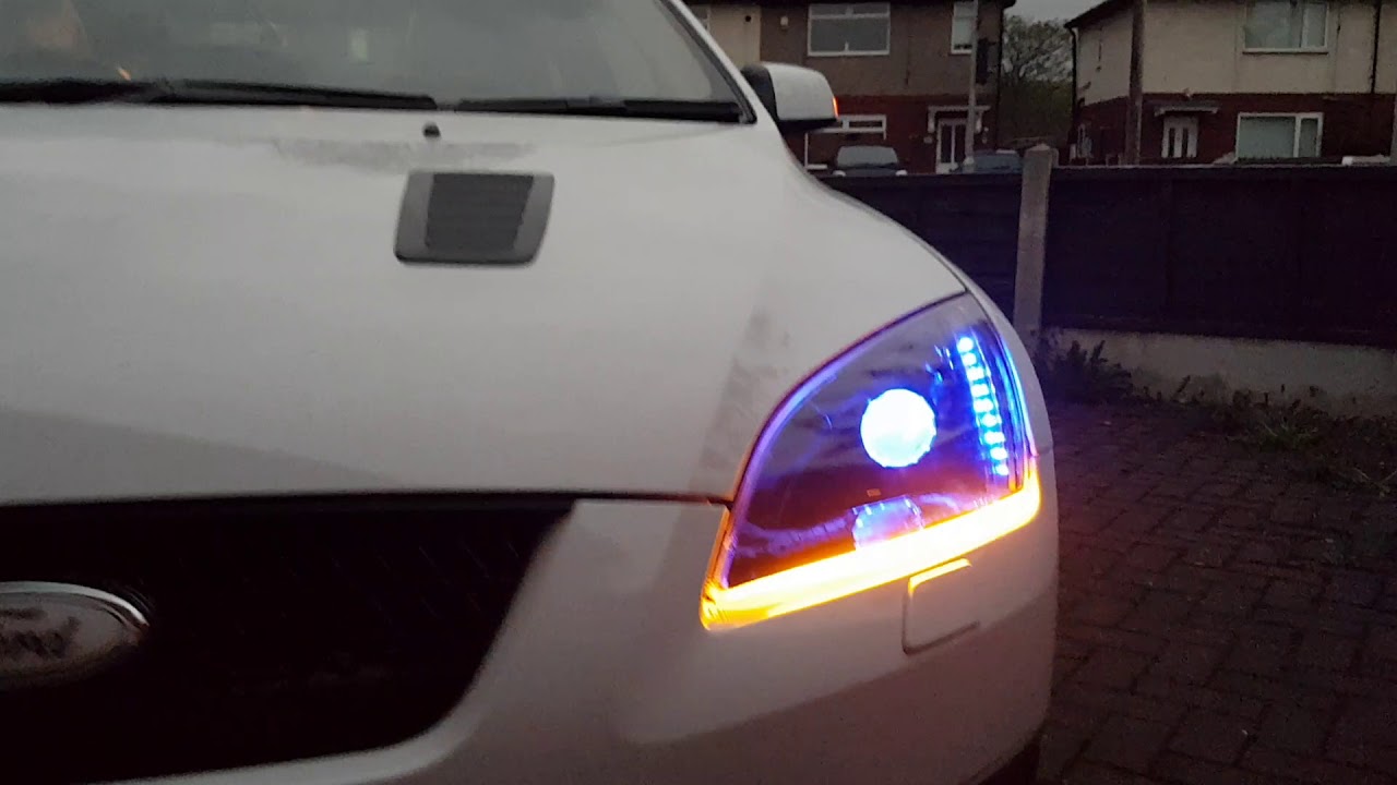 Monkey wrench bespoke headlights at night