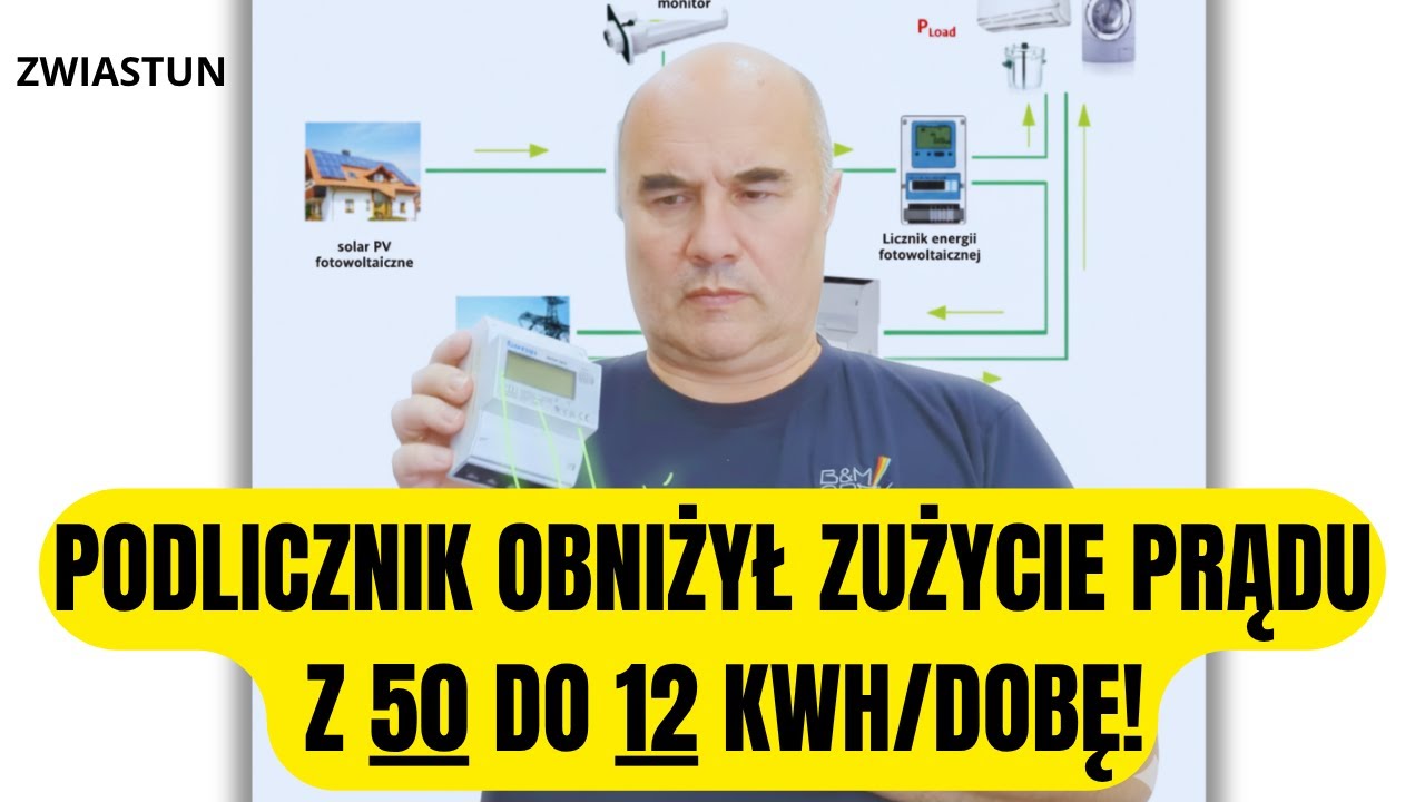 Podlicznik (filtr harmonicznych) obniża rachunki o połowę? - zwiastun