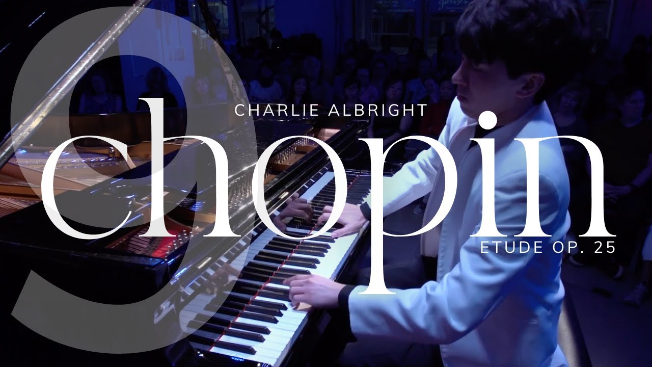 Chopin Etude Op. 25 No. 9 (Butterfly) | Charlie Albright Live at WQXR New York