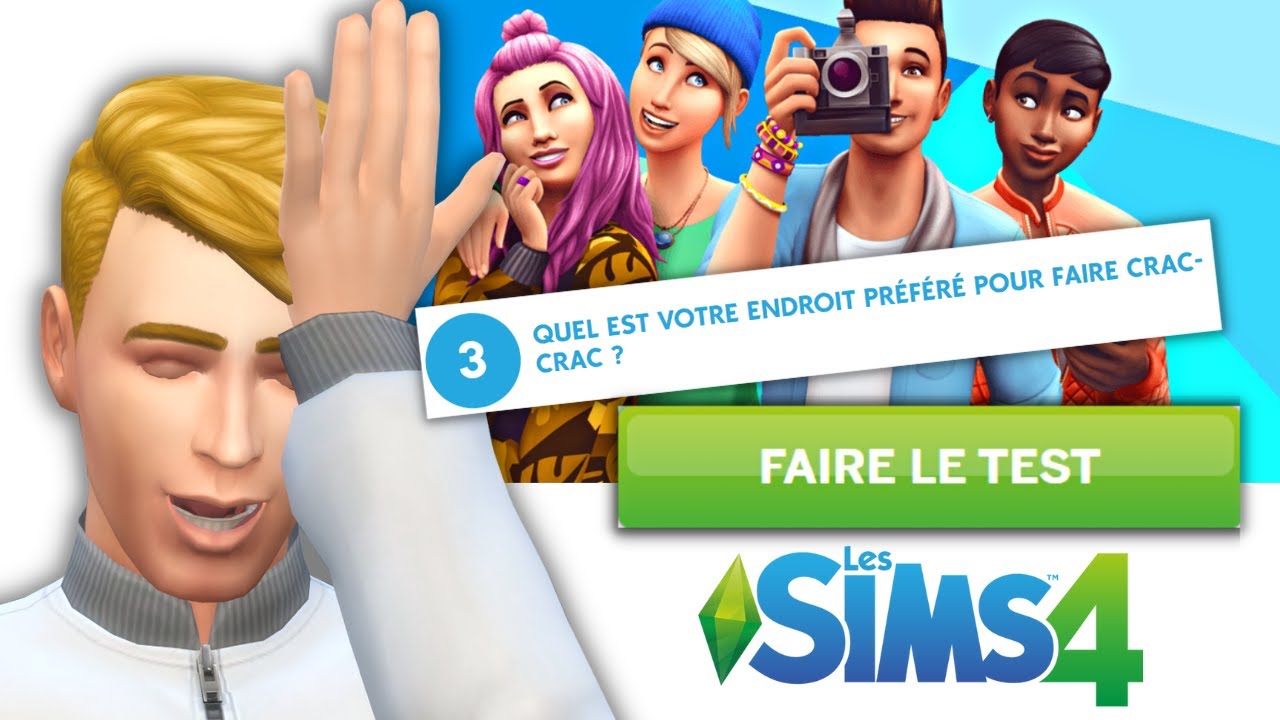 Je fais le TEST OFFICIEL des Sims 4 🤭