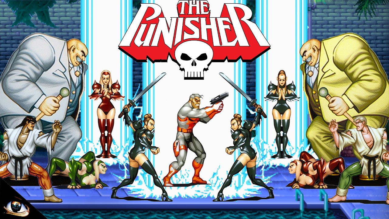 The Punisher Red Edition [ Arcade Hack 2020 ] Longplay/Playthrough