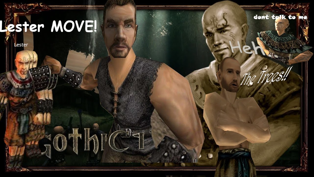 Yapping Through Swamp Camp Initiation ⚠️😂| Gothic 1 Chaos 💀 #gothic1 #yapping #bugs #funny  #funny