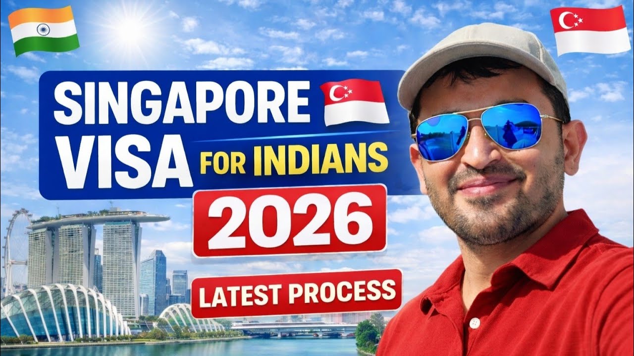 Apply Singapore Visa for Indians 2026 | Step-by-Step Process from India (Tourist Visa Guide)