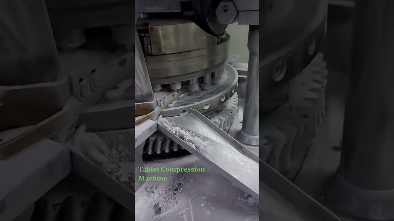 Tablet Compression Machine. #pharmaceutical #pharma #tablet #machine