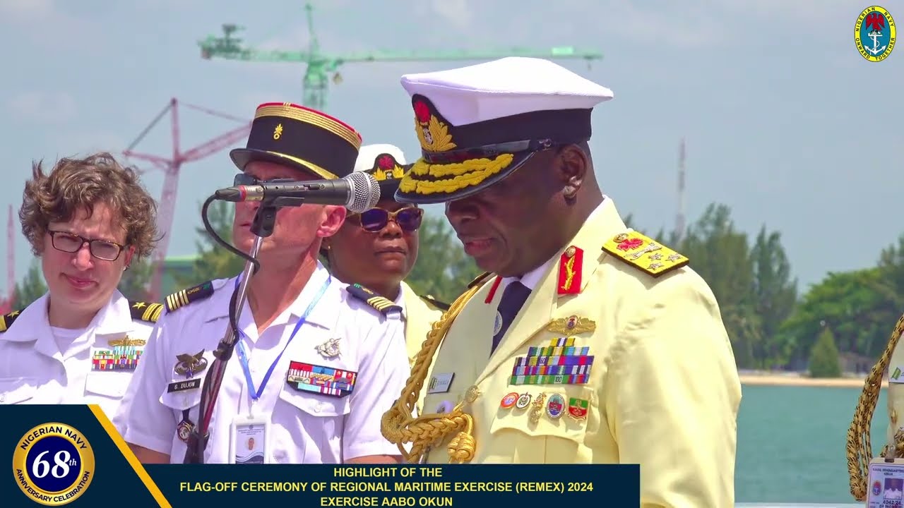 flag off the Regional Maritime Exercise (REMEX) onboard NNS KADA.