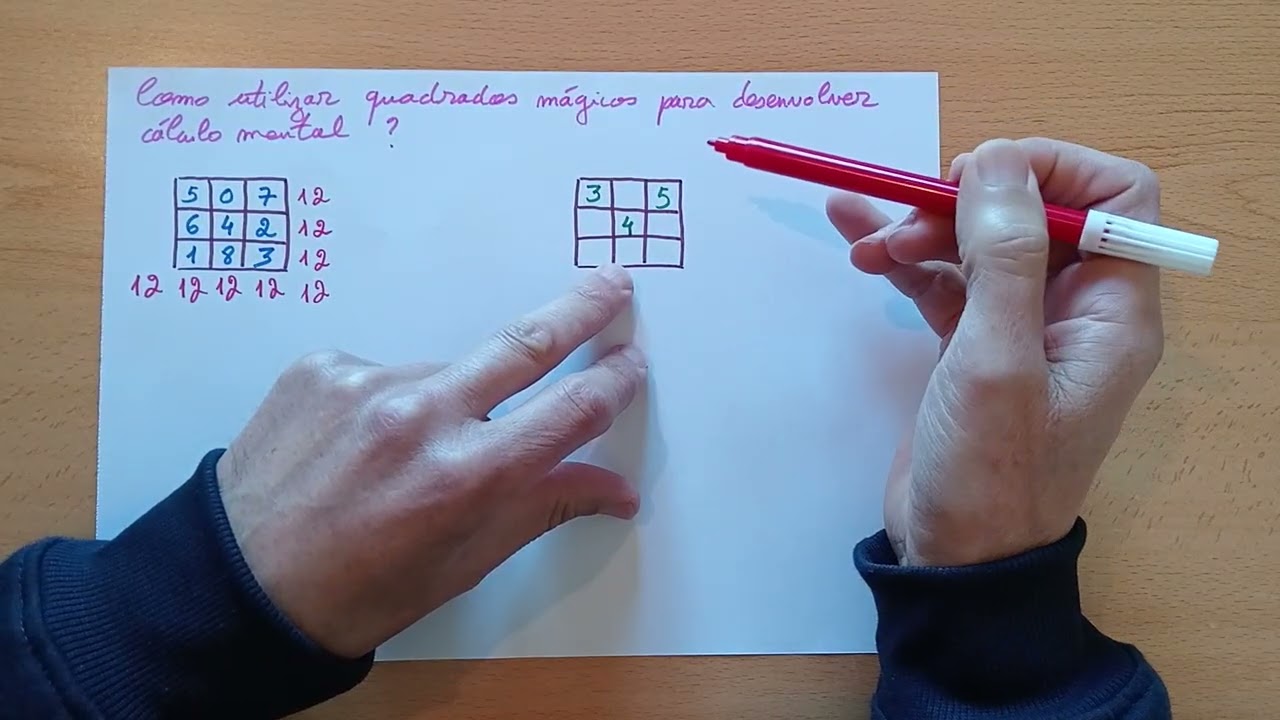 QUADRADOS MÁGICOS !! A EDUCAÇÃO PODE MUDAR A VIDA E A HISTÓRIA DE QUALQUER PESSOA!!