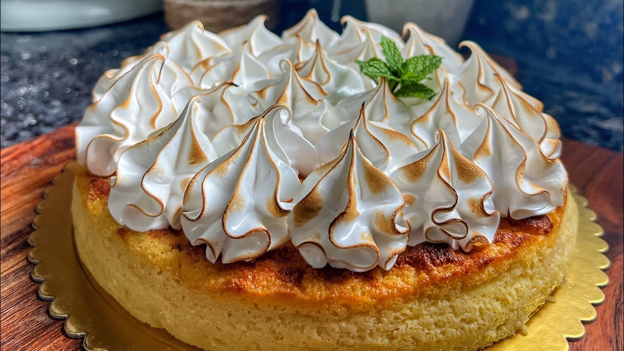 Le g&acirc;teau magique au citron meringu&eacute;