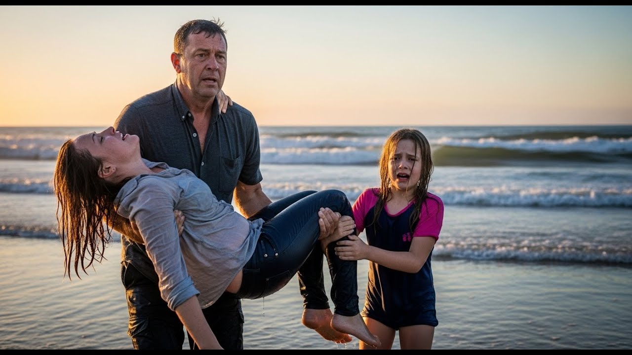 You Scared Me!Single Dad Rescued Drowning Billionaire CEO, his daughter's words Change all