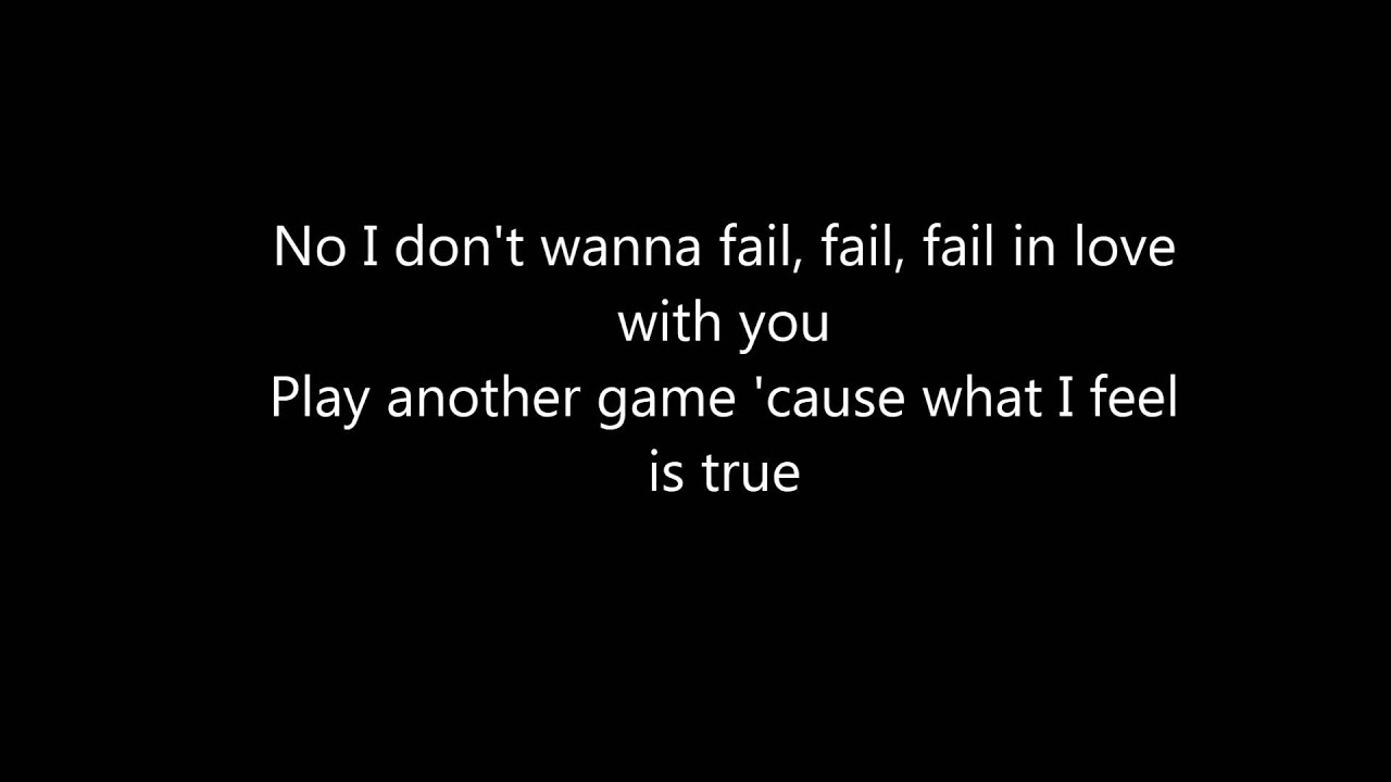 Sharon Doorson - Fail in love lyrics.