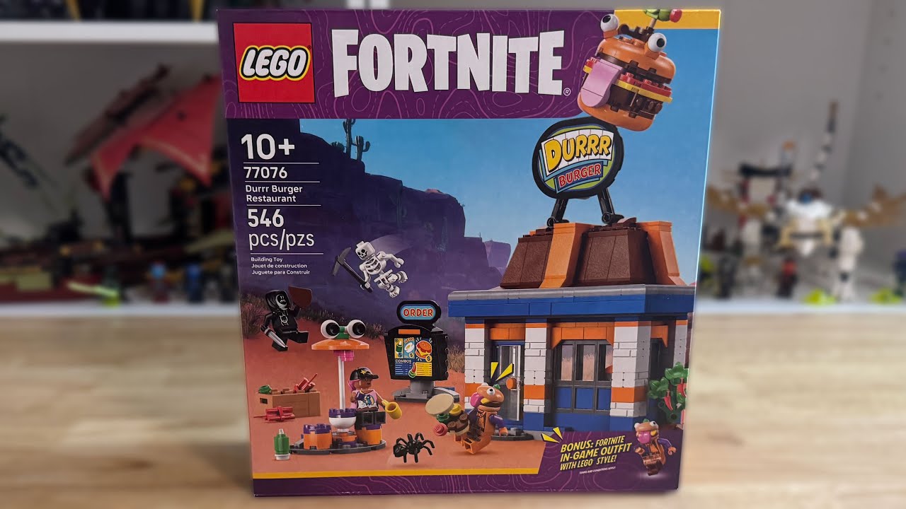 LEGO Fortnite 77076 DURR BURGER RESTAURANT Review! (2025)