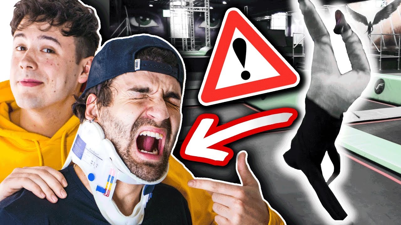 CRISPYROB in der TRAMPOLINHALLE (Totale Katastrophe! ⚠😂)